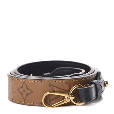 louis vuitton shoulder strap black|authentic Louis Vuitton strap.